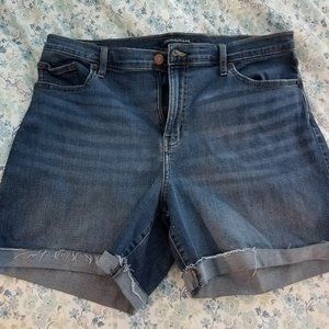 Calvin Klein Jeans Shorts with Roll Hem NWOT
